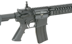 EMG СТРАЙКБОЛЬНИЙ АВТОМАТ DANIEL DEFENSE MK18 GAS BLOW-BACK BLACK HS2604