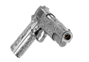 WE ПІСТОЛЕТ M1911 МЕТАЛ SILVER HS2796