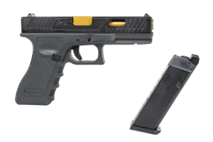 EAST CRANE ПІСТОЛЕТ GLOCK EC-1104 BLACK/GOLD HS3075