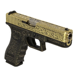WE ПІСТОЛЕТ GLOCK 17 CLASSIC FLORAL PATTERN HS2596