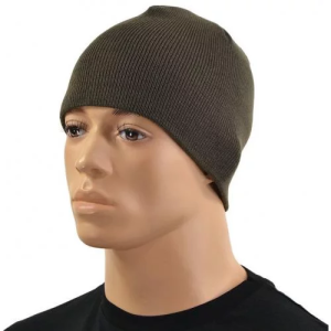 MIL-TEC ШАПКА ЗИМНЯЯ АКРИЛОВАЯ BEANIE OLIVE 12138001