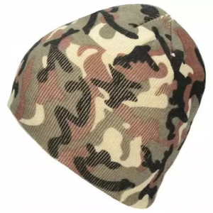 MIL-TEC ШАПКА ЗИМНЯЯ АКРИЛОВАЯ BEANIE WOODLAND 12138020