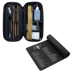 UAD НАБОР ДЛЯ ЧИСТКИ ОРУЖИЯ КАЛ. 7.62 .30/5.56 .223 С КОВРИКОМ 90Х30 СМ UAD-T-01-M3