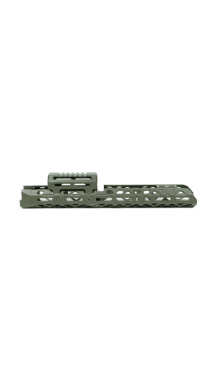 КРУК ЦЕВЬЕ ДЛЯ АК ДОЛГОЕ С КРЕПЛЕНИЕМ И КРАТКИМ ВЕРХНИМ МОСТКОМ M-LOK GREEN 120011102