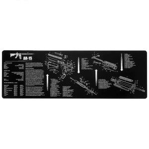 UAD КОВРИК ДЛЯ ЧИСТКИ ОРУЖИЯ 90Х30 СМ AR-15 UAD-M2