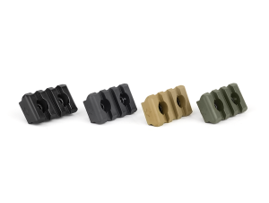 КРУК РЕЙКА ПИКАТИНИ НА 3 СЛОТА С КРЕПЛЕНИЕМ СТАНДАРТА M-LOK CERAKOTE GREEN 118040302