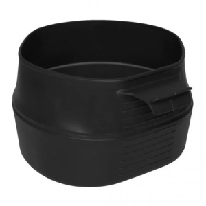 MIL-TEC ШВЕДСКАЯ КРУЖКА СКЛАДНАЯ FOLD-A-CUP 600 МЛ BLACK 14605502