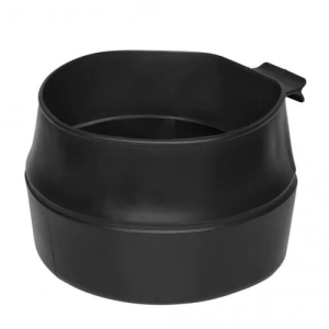 MIL-TEC ШВЕДСКАЯ КРУЖКА СКЛАДНАЯ FOLD-A-CUP 600 МЛ BLACK 14605502