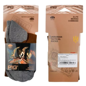 P1G-TAC ТЕРМОНОСКИ ELITE MERINO COMMAND SOCKS COYOTE BROWN UA281-40006-CB