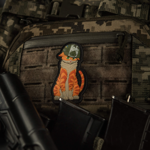 M-TAC НАШИВКА ORANGE CAT PVC (MM14 COVER)