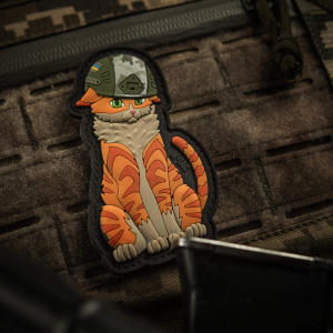 M-TAC НАШИВКА ORANGE CAT PVC (MM14 COVER)