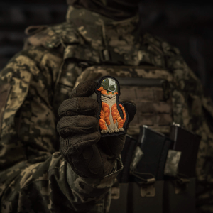 M-TAC НАШИВКА ORANGE CAT PVC (MM14 COVER)