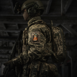 M-TAC НАШИВКА ORANGE CAT PVC (MM14 COVER)