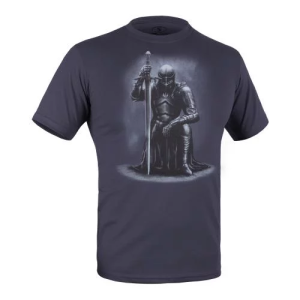 P1G-TAC ФУТБОЛКА З ПРИНТОМ ЛИЦАР GRAPHITE UA281-29891-GT-KN