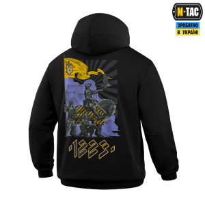 M-TAC КОФТА HOODIE 1223 EMBROIDERY COTTON HARD BLACK