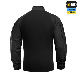 M-TAC СОРОЧКА БОЙОВА ЛІТНЯ GEN.II PIQUET BLACK