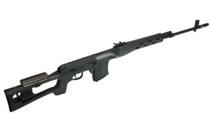 A&K СНАЙПЕРСЬКА ГВИНТІВКА AEG SVD СВД BLACK 20334