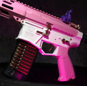 G&G СТРАЙКБОЛЬНАЯ ШТУРМОВАЯ ВИНТОВКА CM16 BATTO CQB TAFFY PINK 34235