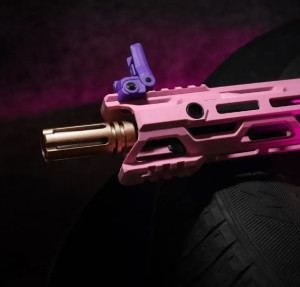 G&G СТРАЙКБОЛЬНАЯ ШТУРМОВАЯ ВИНТОВКА CM16 STEALTH 556 TAFFY PINK 34237