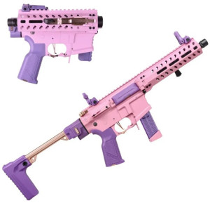 G&G СТРАЙКБОЛЬНЫЙ ПИСТОЛЕТ-ПУЛЕМЕТ FAR9 PINK 34240