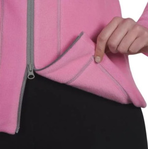 P1G-TAC КУРТКА ЖЕНСКАЯ ФЛИСОВАЯ ''PINK'' LIGHT PINK UA281-29996-LP