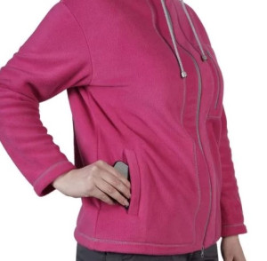 P1G-TAC КУРТКА ЖЕНСКАЯ ФЛИСОВАЯ ''PINK'' FUCHSIA UA281-29996-FK