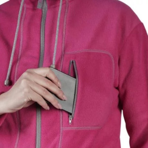 P1G-TAC КУРТКА ЖЕНСКАЯ ФЛИСОВАЯ ''PINK'' FUCHSIA UA281-29996-FK
