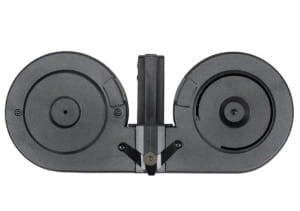 BATTLEAXE ЭЛЕКТРОБУНКЕР DOUBLE DRUM FOR M4/M16 3000 BBS BLACK 34419