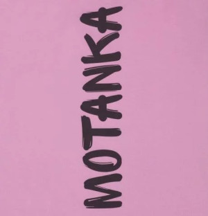 P1G-TAC ФУТБОЛКА С ПРИНТОМ MOTANKA LIGHT PINK