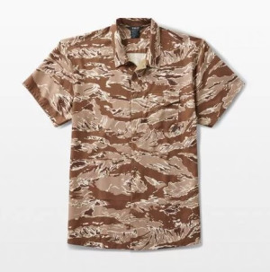 5.11 РУБАШКА ТАКТИЧЕСКАЯ OSCAR SHORT SLEEVE SHIRT DESERT TIGER CAMO
