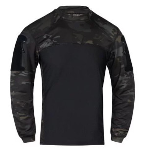 P1G-TAC ФУТБОЛКА ПОЛЕВАЯ LACERTA L/S MULTICAM BLACK