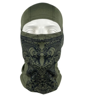KRAMATAN TACTICAL DESIGN БАЛАКЛАВА-НІНДЗЯ СКАНДИНАВСЬКИЙ COOLMAX OLIVE 1639