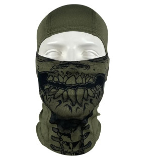 KRAMATAN TACTICAL DESIGN БАЛАКЛАВА-НИНДЗЯ COOLMAX SCULL OLIVE 1642