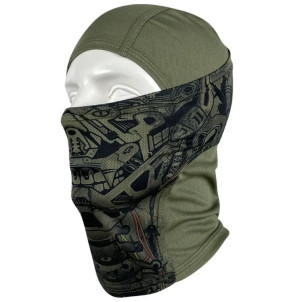 KRAMATAN TACTICAL DESIGN БАЛАКЛАВА-НІНДЗЯ ТЕРМІНАТОР COOLMAX OLIVE
