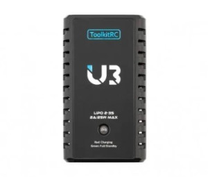 TOOLKITRC ЗАРЯДНОЕ УСТРОЙСТВО U3 COMPACT 2-3S USB TYPE-C 25W 2A BALANCE CHARGER 34991