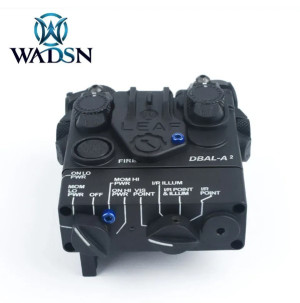 WADSN ТАКТИЧЕСКИЙ МОДУЛЬ DBAL-A2 AIMING DEVICES RED/IR LASER BLACK 35006