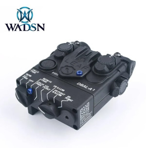 WADSN ТАКТИЧЕСКИЙ МОДУЛЬ DBAL-A2 AIMING DEVICES RED/IR LASER BLACK 35006