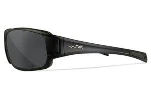 WILEY X ЗАЩИТНЫЕ ОЧКИ BREACH SMOKE GREY MATTE BLACK FRAME 28050