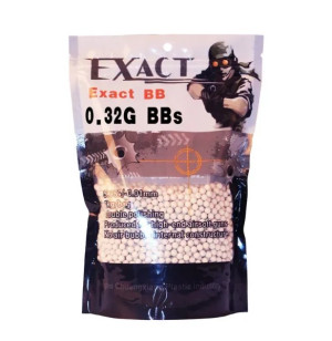 EXACT СТРАЙКБОЛЬНІ КУЛІ 0,32G 1KG 33737
