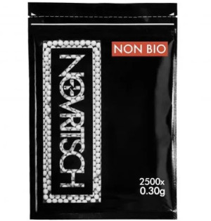 NOVRITSCH СТРАЙКБОЛЬНІ КУЛІ PREMIUM 0.30G 2500 BBS 33575