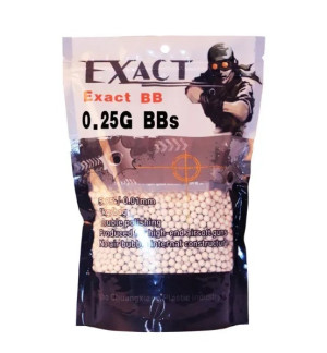 EXACT СТРАЙКБОЛЬНІ КУЛІ 0,25G 1KG 33735