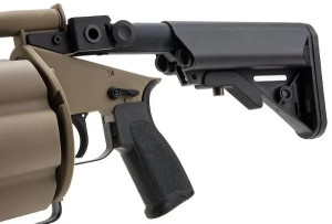 LDT СТРАЙКБОЛЬНЫЙ ГРАНАТОМЕТ MGL WITH RETRACTABLE STOCK DE 34452