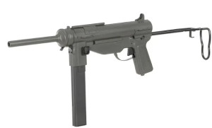 SNOW WOLF ПІСТОЛЕТ-КУЛЕМЕТ SW-06 M3A1 GREASE FULL METAL GREY 34033