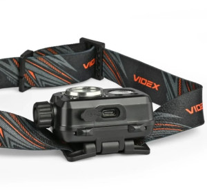VIDEX НАЛОБНИЙ ЛІХТАР VLF-H189 600LM 5000K 34123