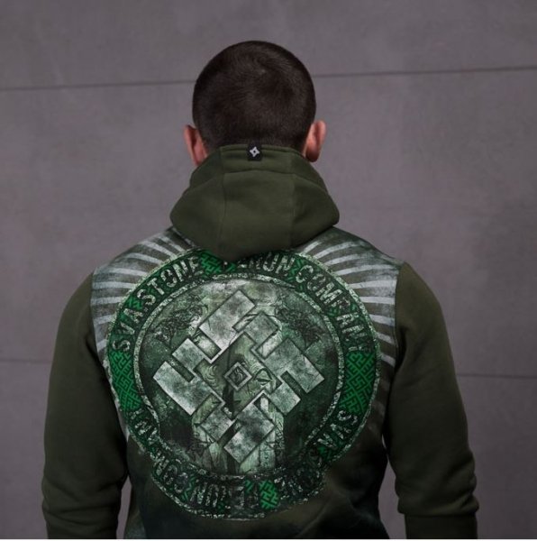 SVASTONE ТОЛСТОВКА PERK ОЛИВА