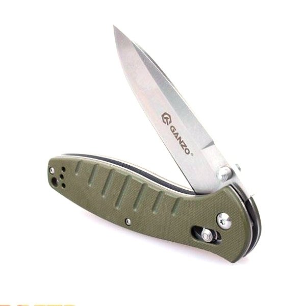 GANZO НОЖ СКЛАДНОЙ G738 GREEN