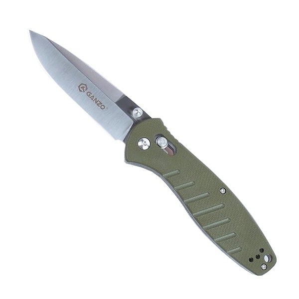 GANZO НОЖ СКЛАДНОЙ G738 GREEN