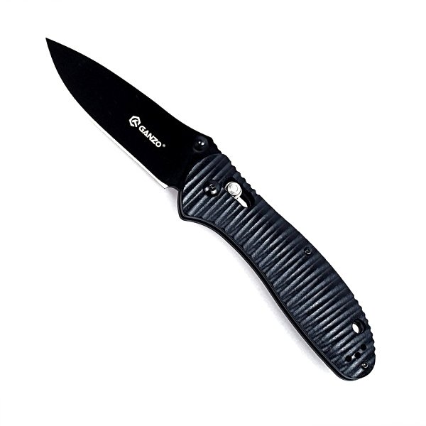 GANZO НОЖ СКЛАДНОЙ G7393P BLACK