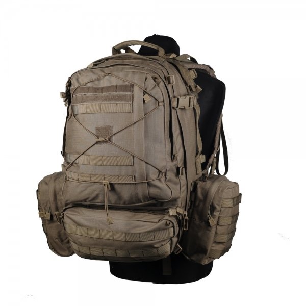 ФРАНЦ. РЮКЗАК С ГИДРАТОРОМ SAC DE COMBAT 45L MODELE 2009 COYOTE