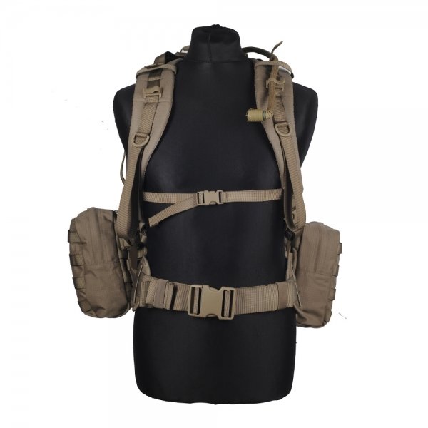ФРАНЦ. РЮКЗАК С ГИДРАТОРОМ SAC DE COMBAT 45L MODELE 2009 COYOTE